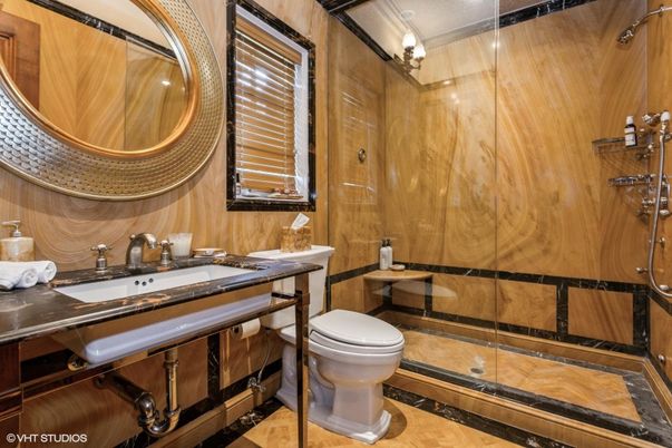 Bathroom, Glass Shower, Interior