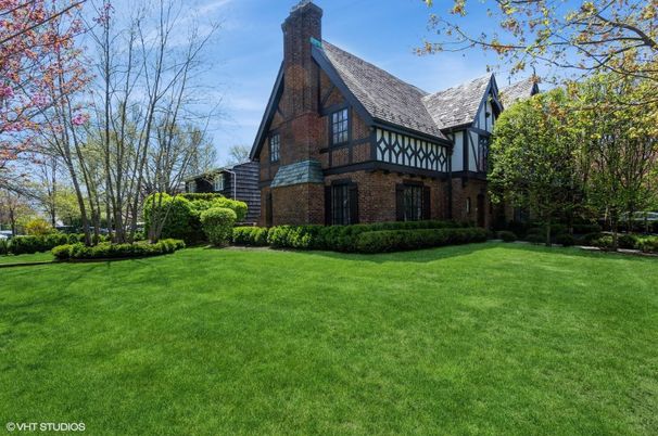 Backyard, Exterior, Facade, Brick Facade, Tudor Revival