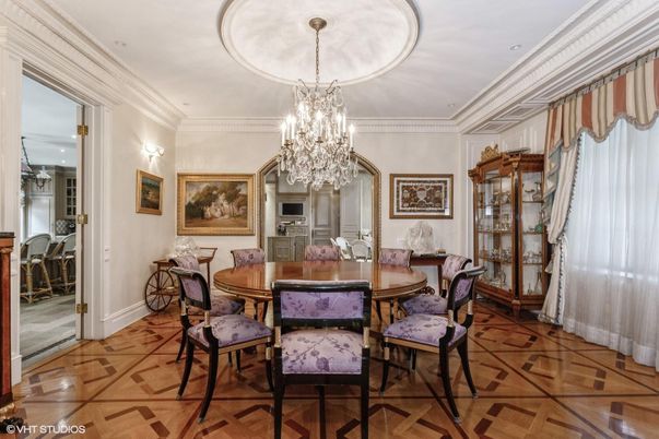 Chandelier, Dining room, Interior