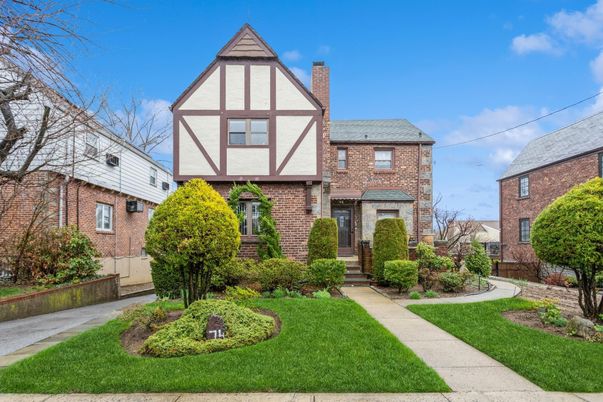 Exterior, Facade, Brick Facade, Tudor Revival