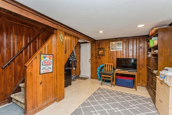 Interior, Recessed Lighting, Wooden Walls