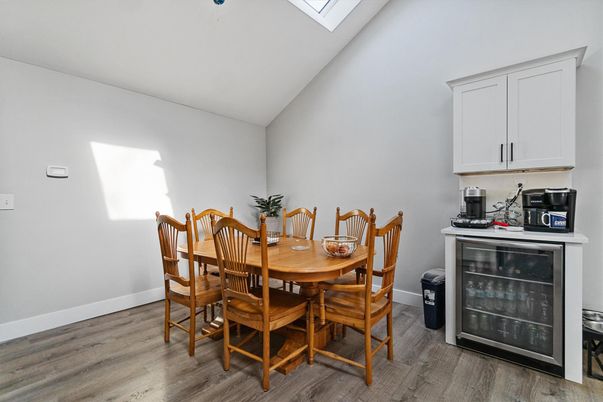 Dining room, Interior, Wood Texture Flooring