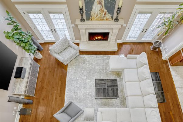 Fireplace, Interior, Living room, Wood Texture Flooring