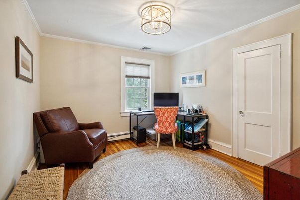 Home Office, Interior, Wood Texture Flooring