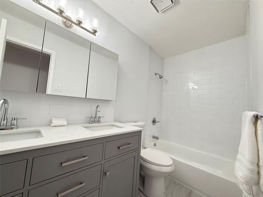 Bathroom, Dual Sink Vanities, Interior, Marble
