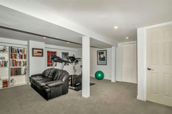 Fitness Equipment, Interior, Recessed Lighting