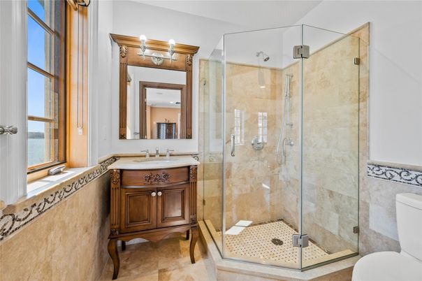 Bathroom, Glass Shower, Interior