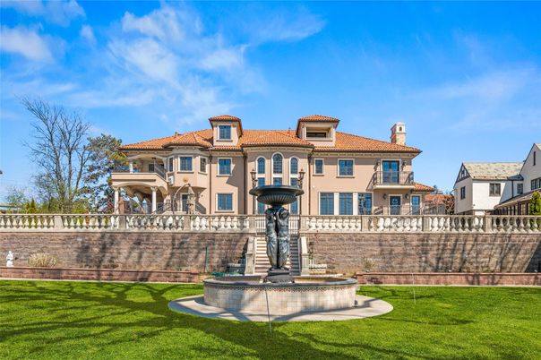 Backyard, Exterior, Facade, Mediterranean