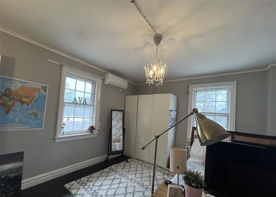Chandelier, Interior, Wood Texture Flooring