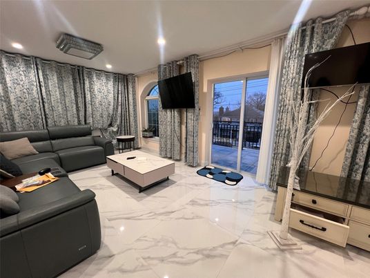 Interior, Living room, Marble, Recessed Lighting