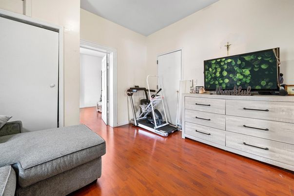 Fitness Equipment, Interior, Wood Texture Flooring