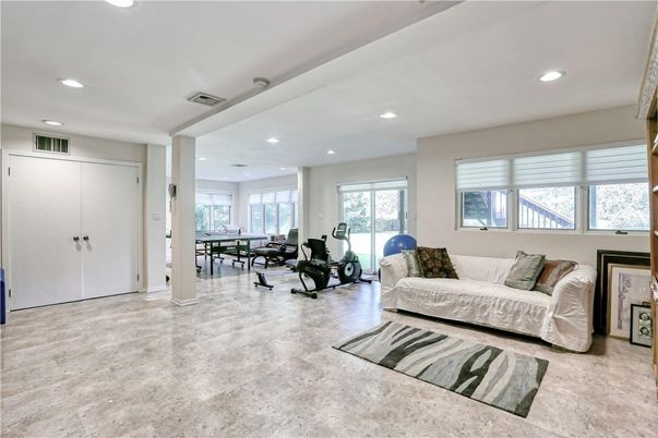 Fitness Equipment, Interior, Recessed Lighting