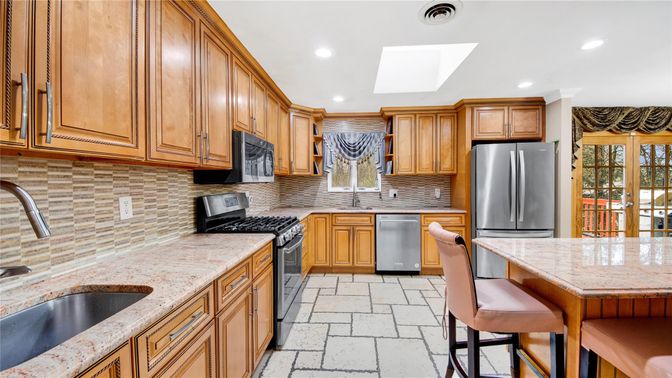 Interior, Kitchen, Recessed Lighting, Stainless Steel Appliances