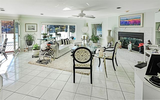 Dining room, Fireplace, Interior, Living room