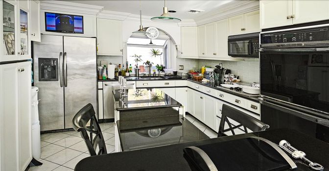 Interior, Kitchen, Pendant Lights
