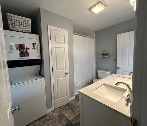 Bathroom, Interior, Utility Closets, Washer