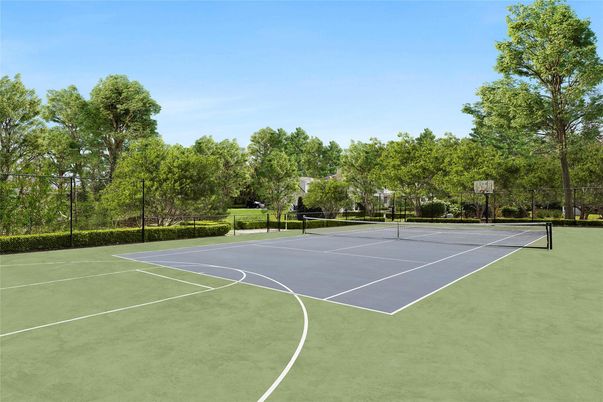 Exterior, Tennis Courts