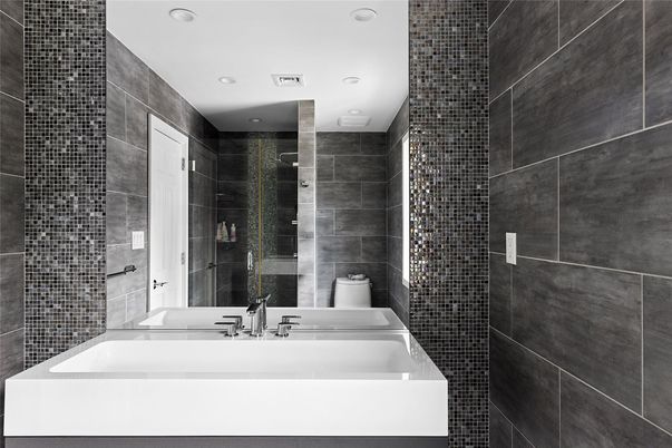 Bathroom, Interior, Recessed Lighting