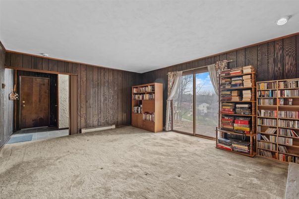 Empty room, Interior, Wooden Walls