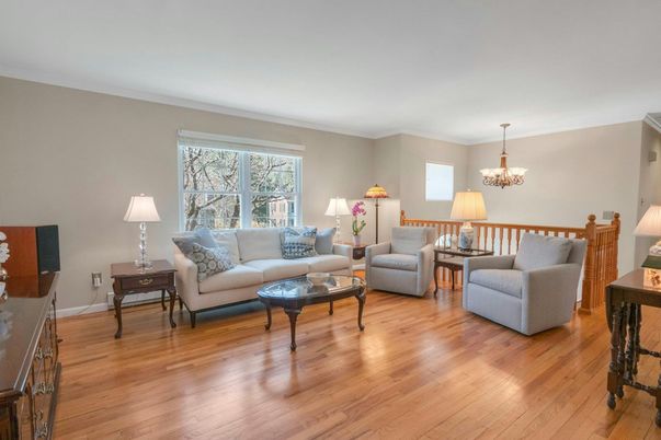 Chandelier, Interior, Living room, Wood Texture Flooring