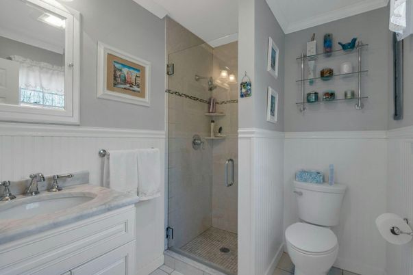Bathroom, Glass Shower, Interior