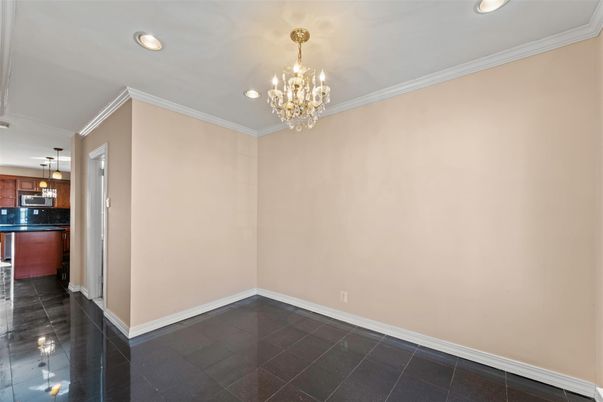 Chandelier, Empty room, Interior, Kitchen, Pendant Lights, Recessed Lighting