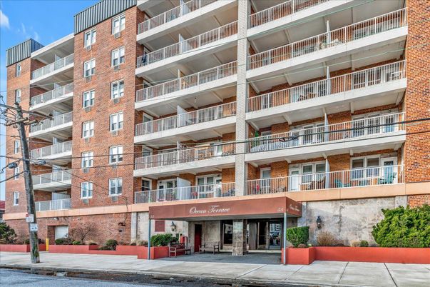 Exterior, Facade, Brick Facade, Condo Building
