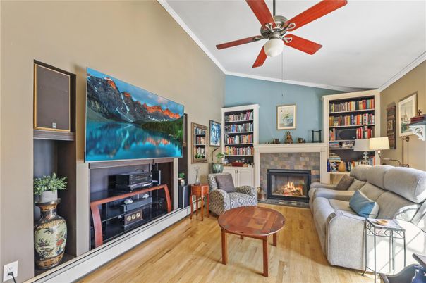 Fireplace, Interior, Living room, Wood Texture Flooring