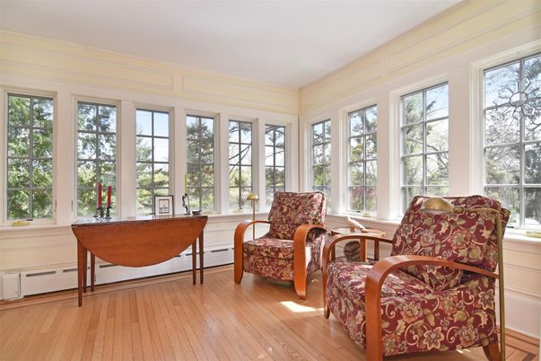 Interior, Sun Room, Wood Texture Flooring