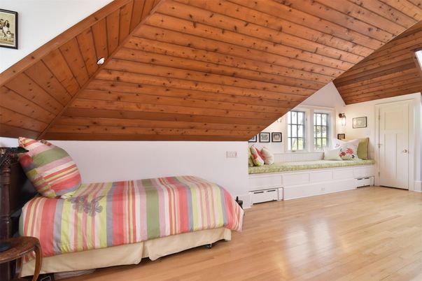 Bedroom, Interior, Wooden Ceilings, Wood Texture Flooring