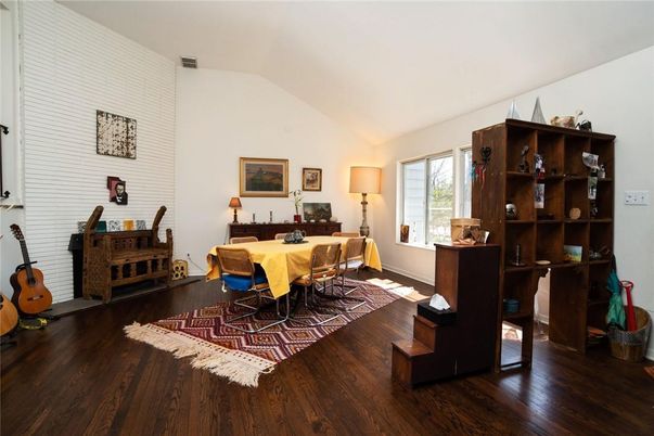 Dining room, Interior, Wood Texture Flooring