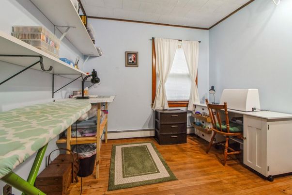 Home Office, Interior, Wood Texture Flooring