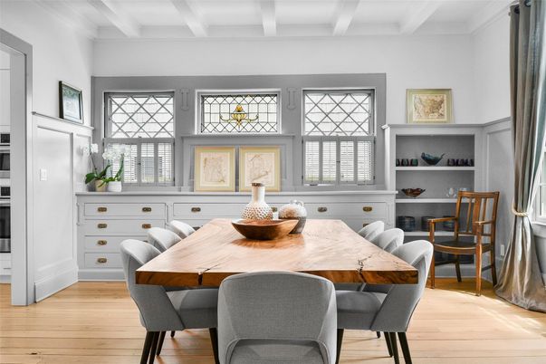 Dining room, Interior, Wood Texture Flooring