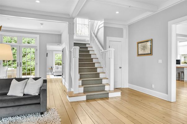 Interior, Recessed Lighting, Wood Texture Flooring