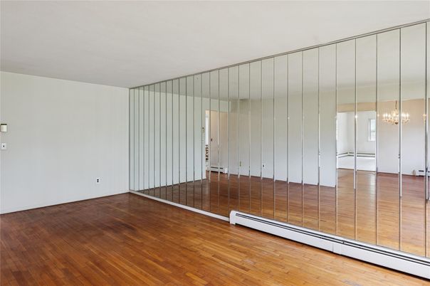 Chandelier, Empty room, Interior, Wood Texture Flooring