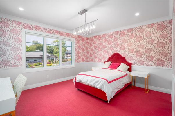 Bedroom, Interior, Pendant Lights, Recessed Lighting