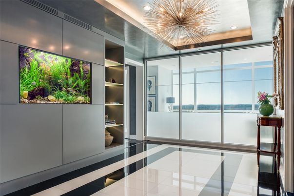 Interior, Recessed Lighting, Water