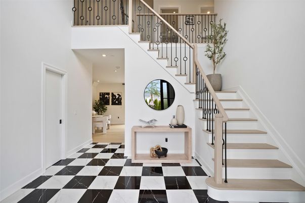 Interior, Marble, Recessed Lighting