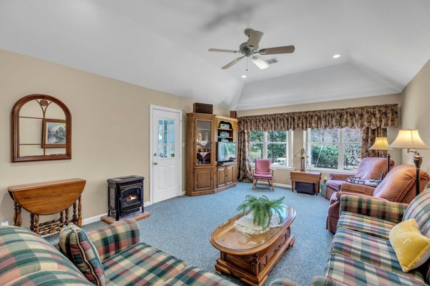 Fireplace, Interior, Living room, Recessed Lighting