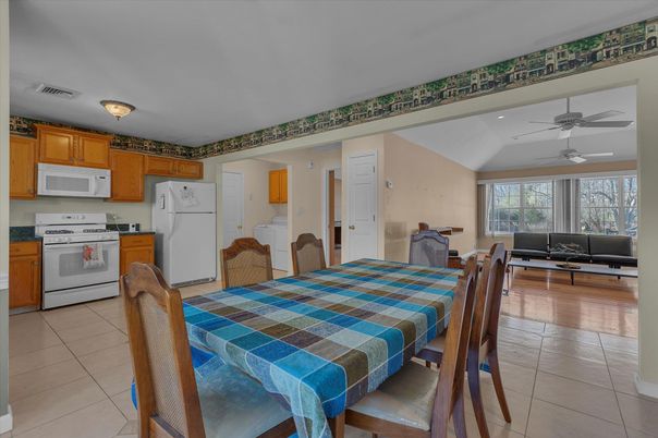 Dining room, Interior, Kitchen