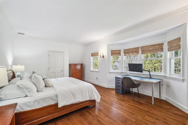 Bedroom, Home Office, Interior, Wood Texture Flooring