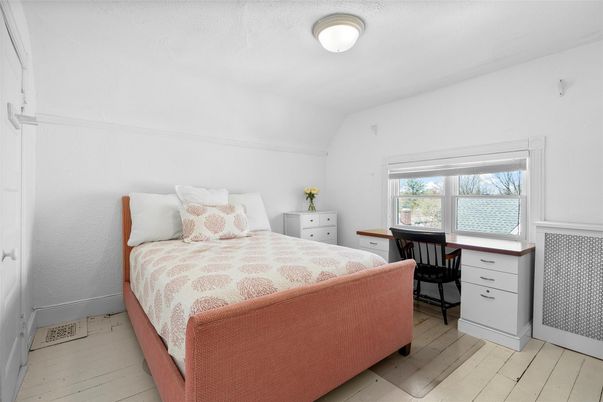 Bedroom, Home Office, Interior, Wood Texture Flooring