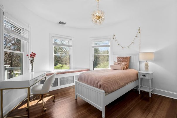 Bedroom, Home Office, Interior, Wood Texture Flooring