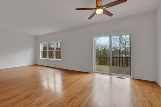 Empty room, Interior, Wood Texture Flooring
