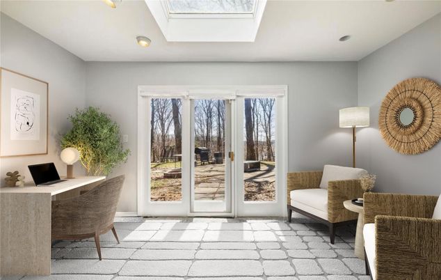 Home Office, Interior, Recessed Lighting