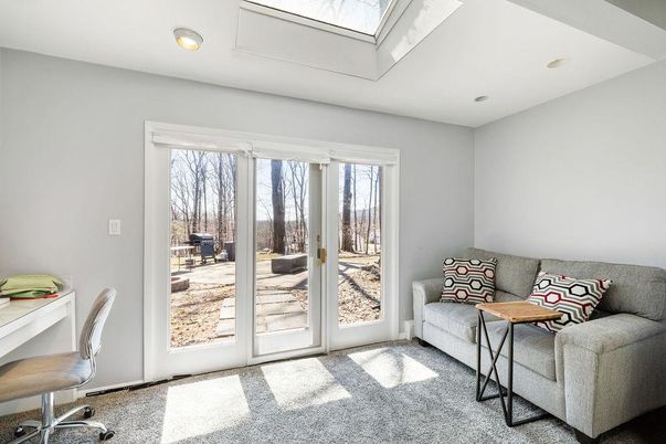Home Office, Interior, Recessed Lighting