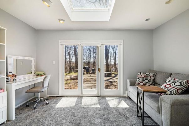 Home Office, Interior, Recessed Lighting