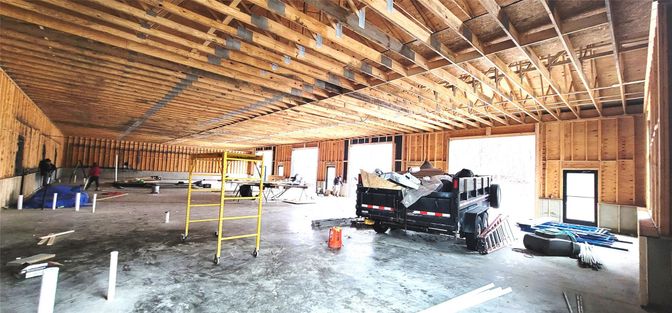 Interior, Wooden Beams