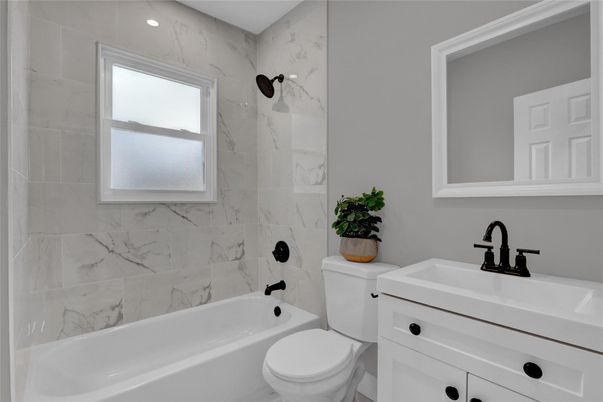 Bathroom, Interior, Marble Walls