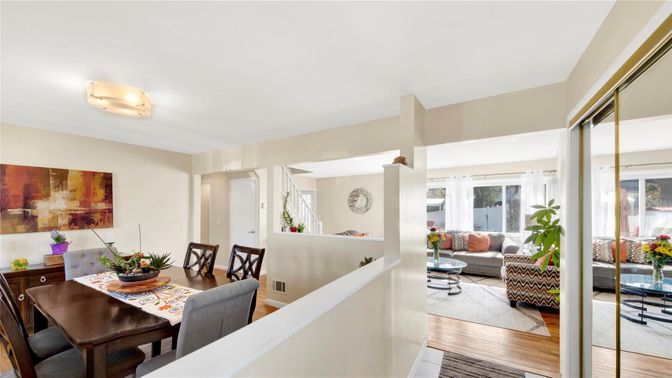 Dining room, Interior, Living room, Wood Texture Flooring